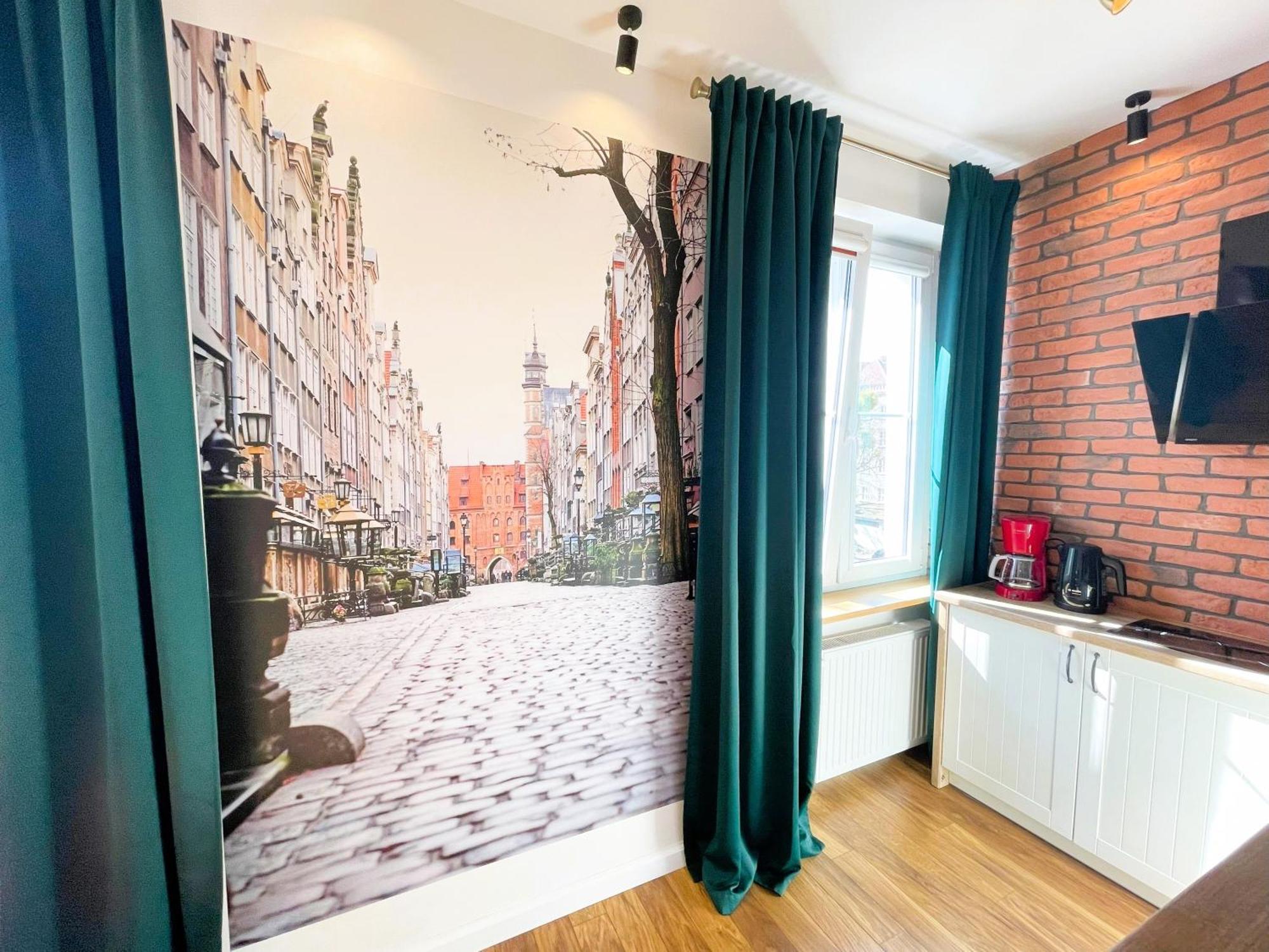 H&T Szeroka 24 Apartman Gdańsk Kültér fotó