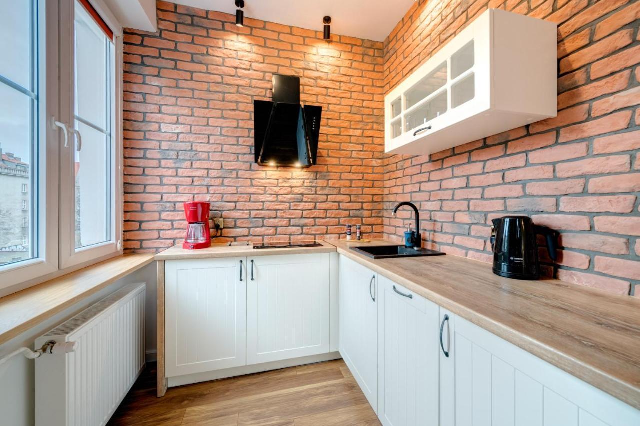 H&T Szeroka 24 Apartman Gdańsk Kültér fotó
